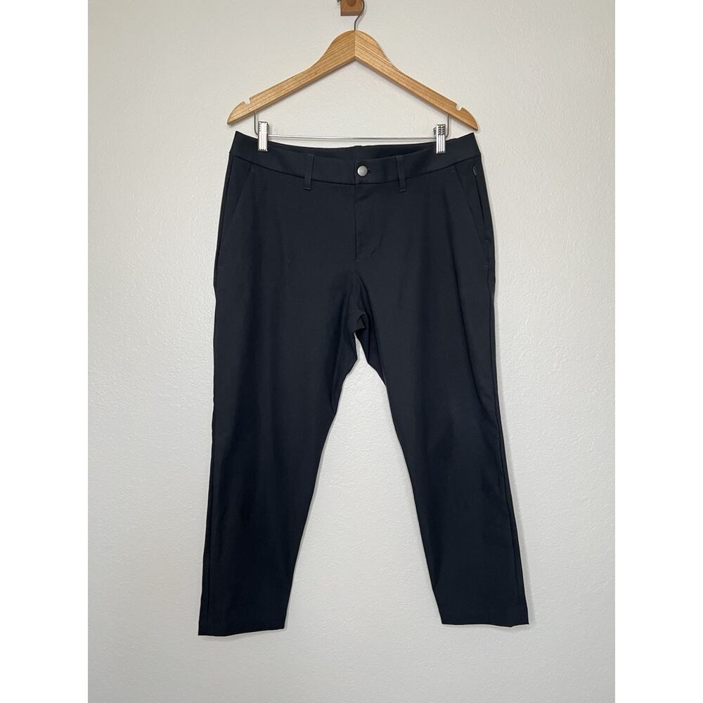 lululemon athletica Men's Black Chinos